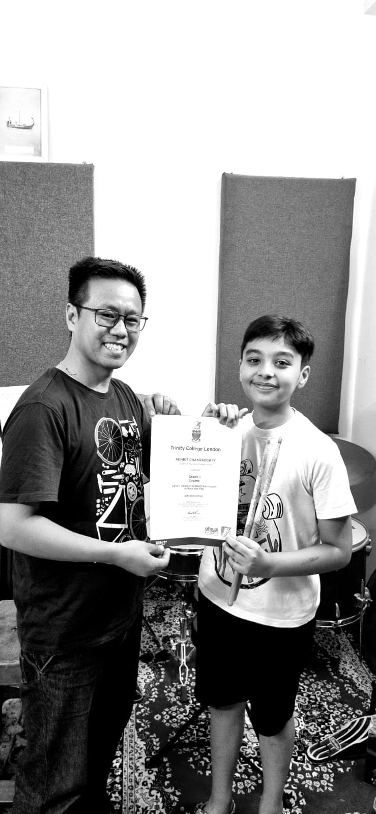 Certificate presentation